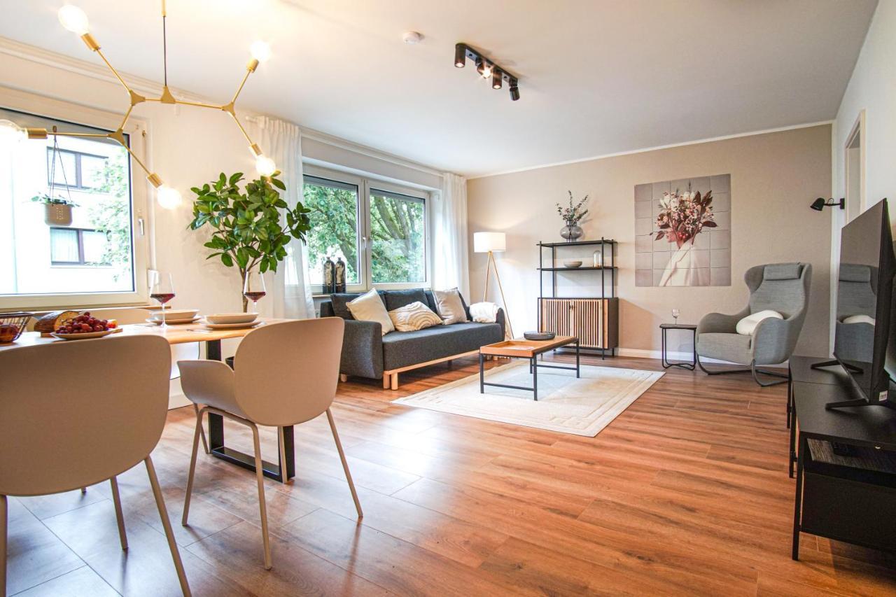 Homefy Bright And Cozy Holiday Apartment - Washer & Dryer - Free Parking 에센 외부 사진