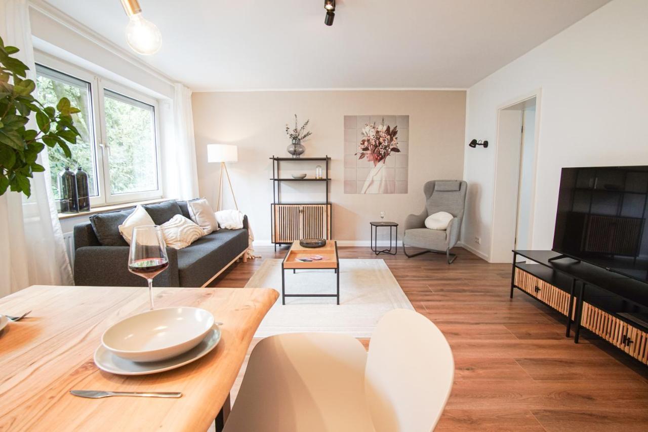 Homefy Bright And Cozy Holiday Apartment - Washer & Dryer - Free Parking 에센 외부 사진